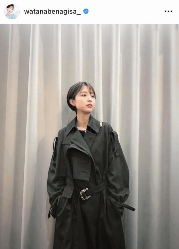 　渡邊渚のインスタグラム＠ｗａｔａｎａｂｅｎａｇｉｓａ＿より