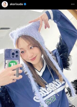 　須田亜香里のインスタグラム＠ａｋａｒｉｓｕｄａから
