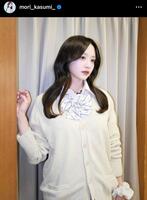 　森香澄のインスタグラム＠ｍｏｒｉ＿ｋａｓｕｍｉ＿から