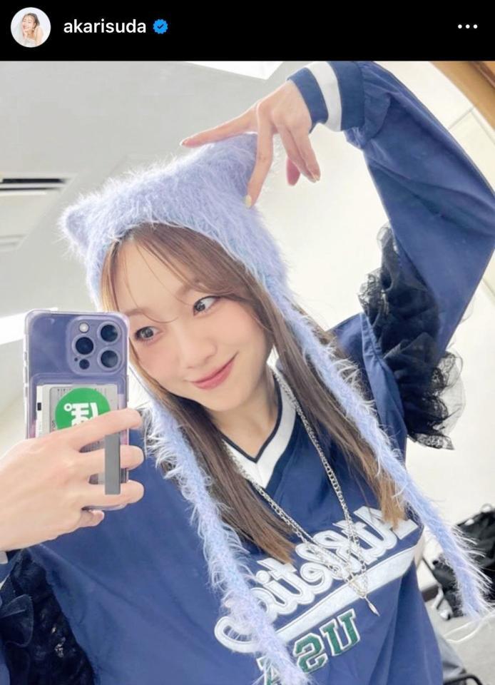 　須田亜香里のインスタグラム＠ａｋａｒｉｓｕｄａから