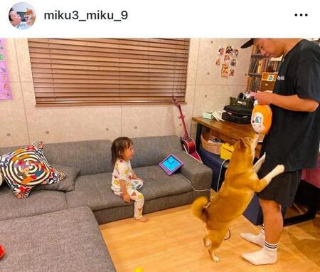　パンサー尾形のインスタグラム＠ｍｉｋｕ３＿ｍｉｋｕ＿９より