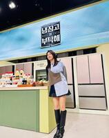 　ハ・ジウォン公式インスタグラム＠ｈａｊｉｗｏｎ１０２３より　チャン・グンソクと「冷蔵庫をお願い」にゲスト出演したハ・ジウォン