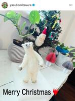 　光浦靖子のインスタグラム＠ｙａｓｕｋｏｍｉｔｓｕｕｒａ（２３年１２月）より