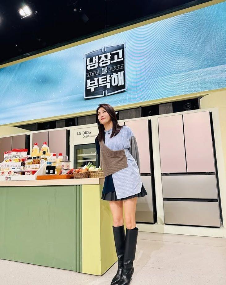 　ハ・ジウォン公式インスタグラム＠ｈａｊｉｗｏｎ１０２３より　チャン・グンソクと「冷蔵庫をお願い」にゲスト出演したハ・ジウォン