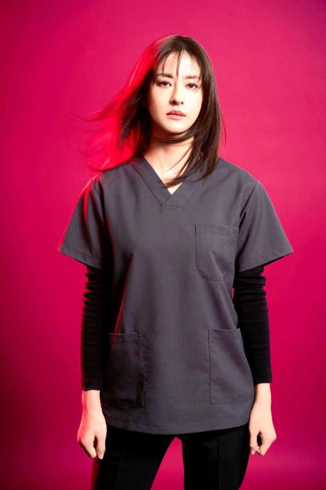 　救命医を演じる松本若菜