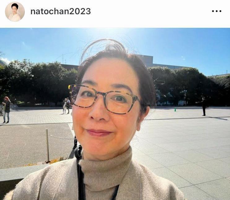 名取裕子のインスタグラム＠ｎａｔｏｃｈａｎ２０２３（２月１７日付）より