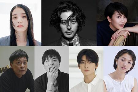 　出演が決定した（左上から時計回りに）高石あかり、オダギリジョー、松たか子、満島ひかり、高橋文哉、森山直太朗、光石研