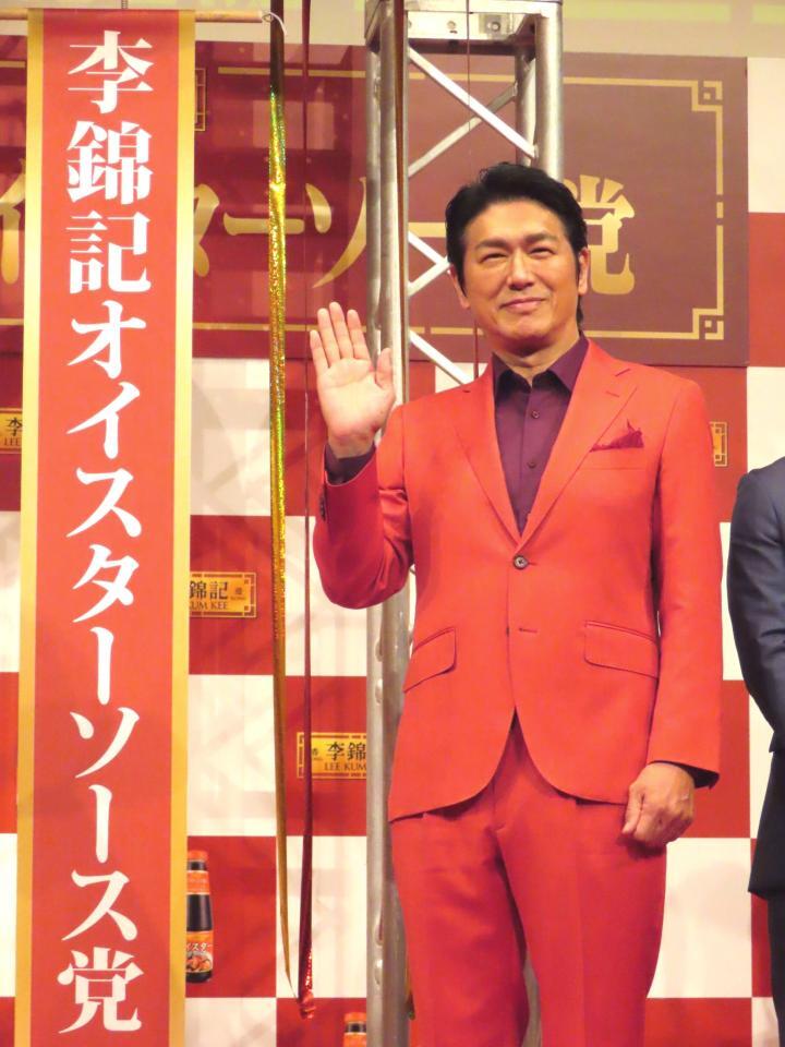 　イベントに出席した高橋克典