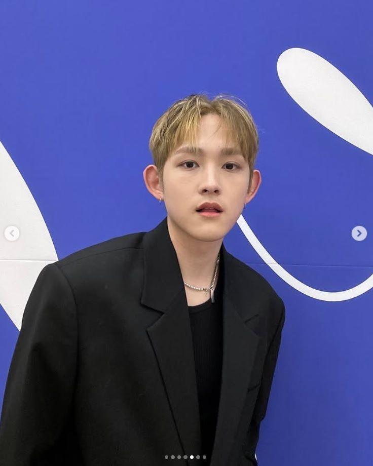 　Ｚ．ｆｌａｔ公式インスタグラム＠ｚ＿ｆｌａ＿ｔより　趙成珉さんとチェ・ジンシルさんの息子・Ｚ．ｆｌａｔ