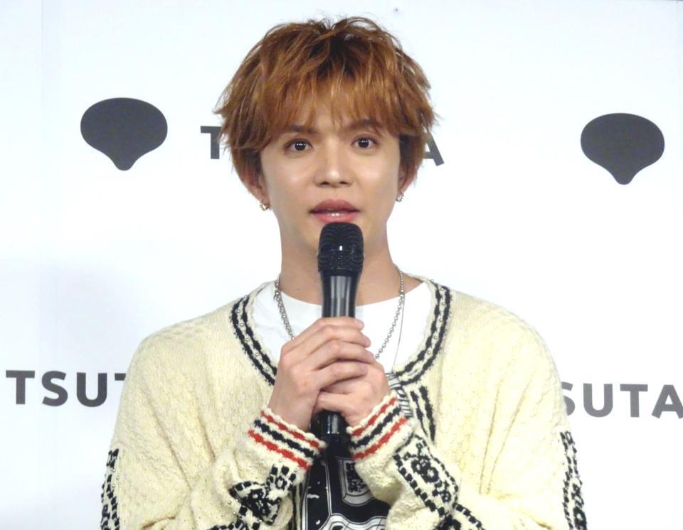 　「ＴＡＩＫＩ　ＭＡＧＡＺＩＮＥ」発売記念イベントを行ったＦＡＮＴＡＳＴＩＣＳの佐藤大樹