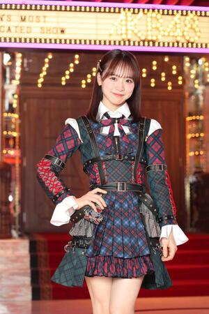 　グループ結成２０周年イヤーを迎え、飛躍を誓った総監督のＡＫＢ４８・倉野尾成美（撮影・棚橋慶太）