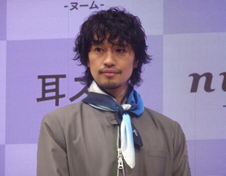 　「ｎｗｍ（ヌーム）」新ＣＭ発表会に出席した斎藤工