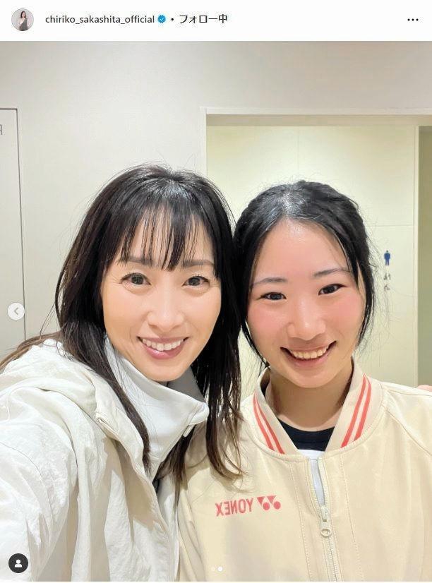 　坂下千里子インスタグラム＠ｃｈｉｒｉｋｏ＿ｓａｋａｓｈｉｔａ＿ｏｆｆｉｃｉａｌから