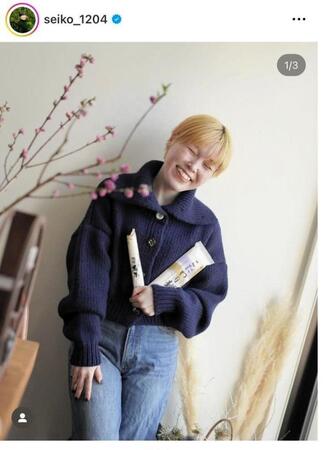 　元尼神インターの誠子のインスタグラム（ｓｅｉｋｏ＿１２０４）より