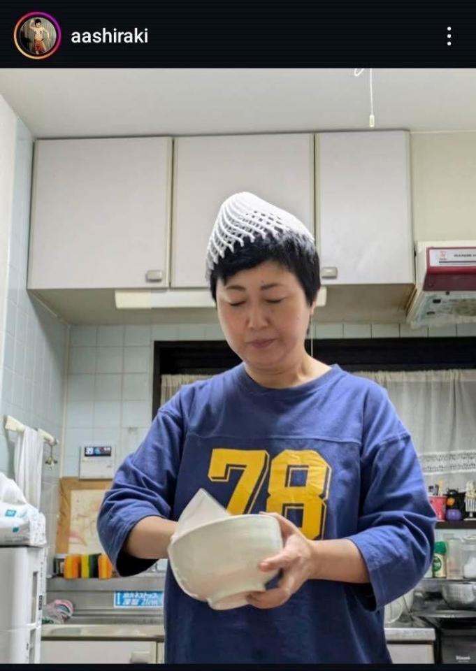 　あぁ～しらきのインスタグラム（＠ａａｓｈｉｒａｋｉ）より