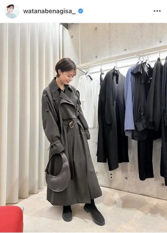 　渡邊渚のインスタグラム＠ｗａｔａｎａｂｅｎａｇｉｓａ＿より