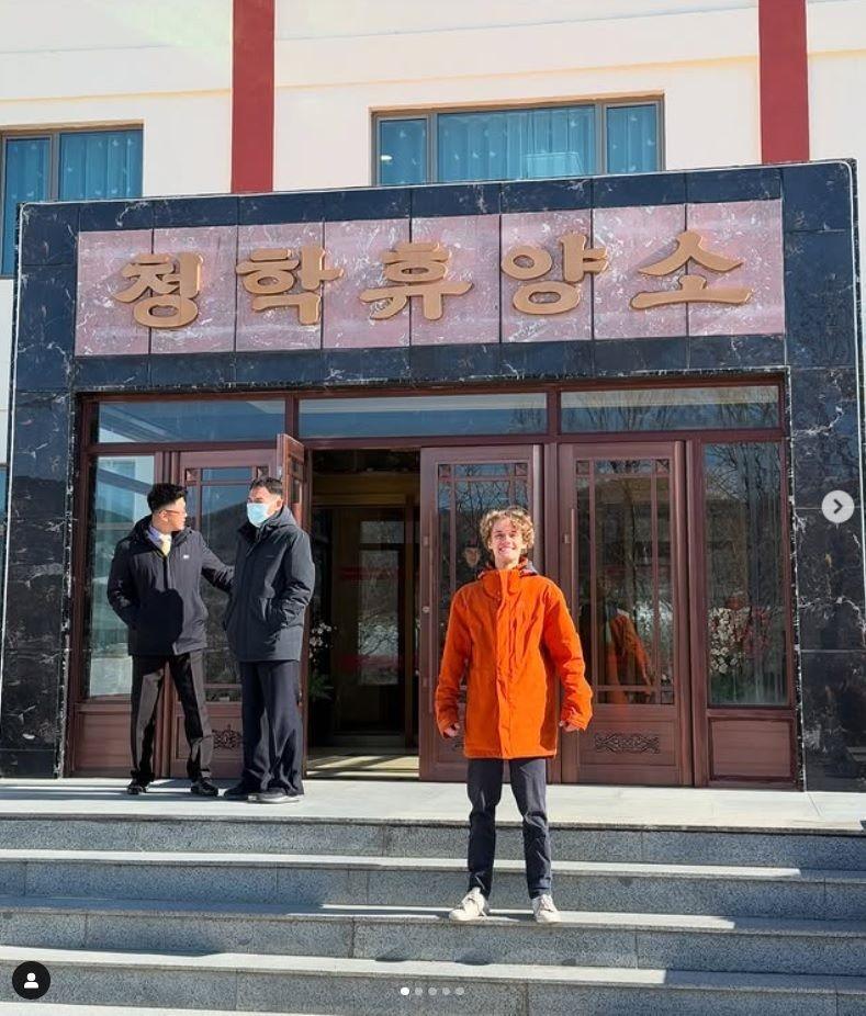 　Ｌｕｃａ　Ｐｆｅｒｄｍｅｎｇｅｓ公式インスタグラム＠ｔｈｅｇｅｒｍａｎｔｒａｖｅｌｇｕｙ　北朝鮮で撮影した写真を投稿したＬｕｃａ