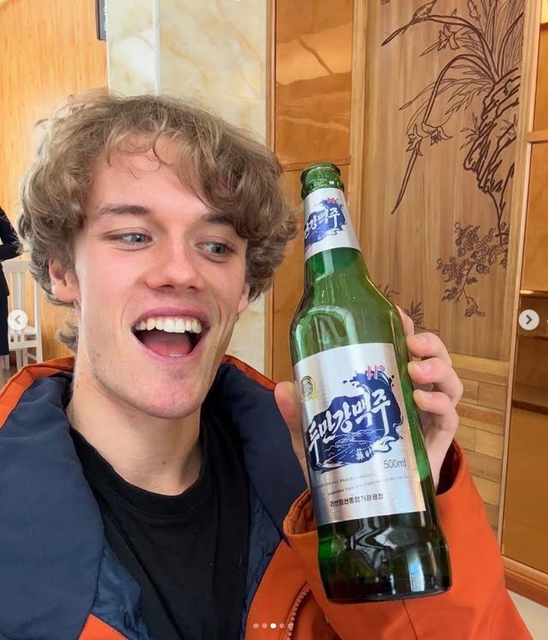 　Ｌｕｃａ　Ｐｆｅｒｄｍｅｎｇｅｓ公式インスタグラム＠ｔｈｅｇｅｒｍａｎｔｒａｖｅｌｇｕｙ　北朝鮮で撮影した写真を投稿したＬｕｃａ