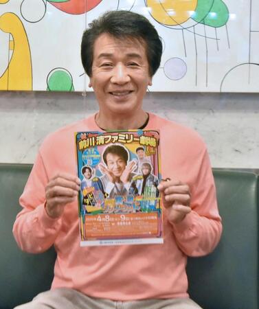 　取材に応じた前川清