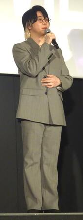 　「ゼンジン未到とヴェルトラウム～銘銘編～」舞台あいさつに登壇したＭｒｓ．ＧＲＥＥＮ　ＡＰＰＬＥの大森元貴