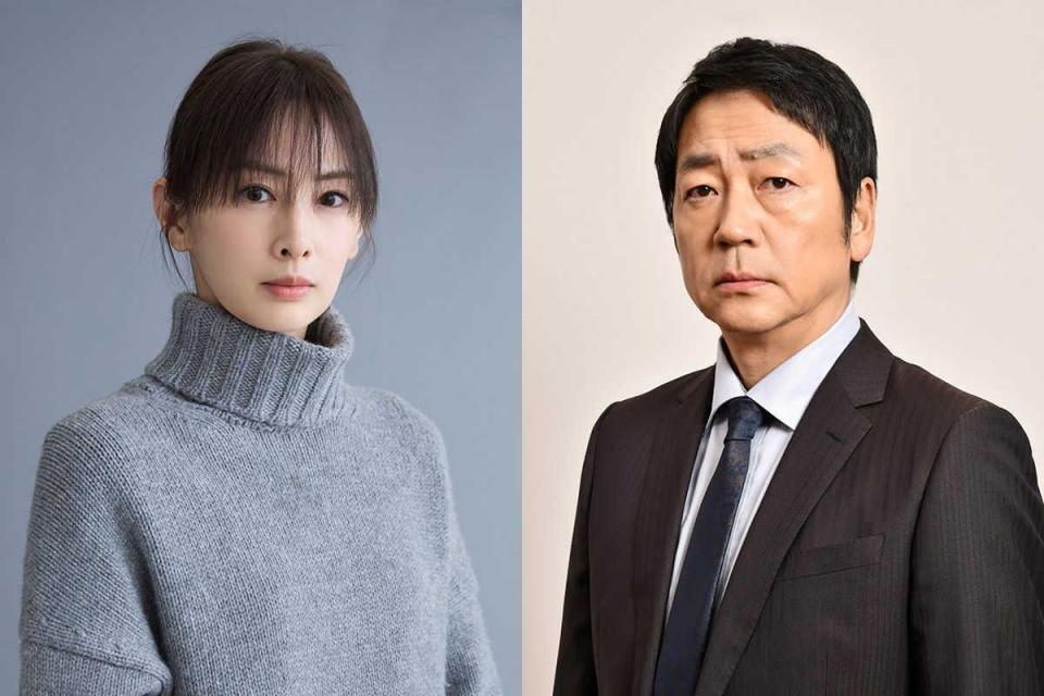 　共演する北川景子（左）と大森南朋