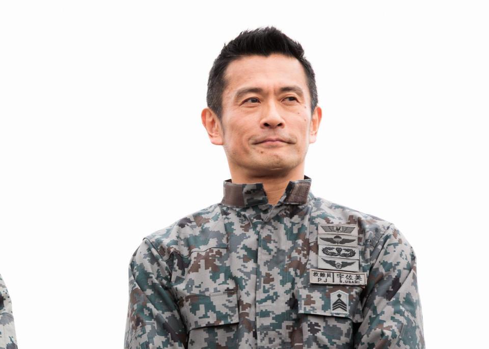 　「小牧基地航空祭」に出席した内野聖陽