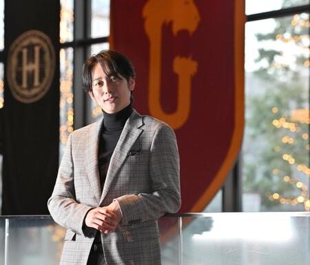 　舞台「ハリー・ポッターと呪いの子」の主人公・ハリー役として新たに加わることとなった平岡祐太（撮影・伊藤笙子）