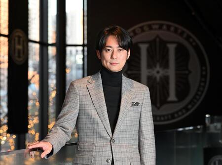 　舞台「ハリー・ポッターと呪いの子」の主人公・ハリー役として新たに加わることとなった平岡祐太（撮影・伊藤笙子）