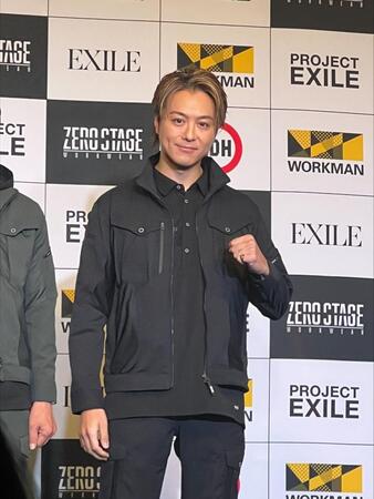 　作業服姿で登場したＴＡＫＡＨＩＲＯ