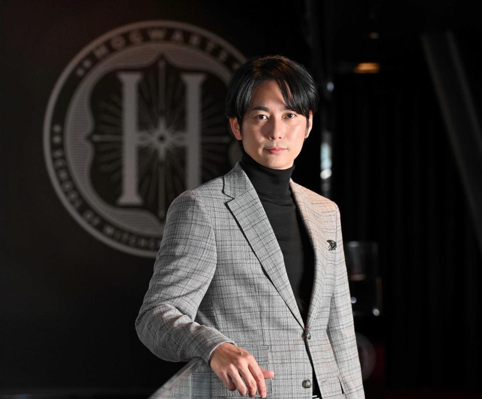 　舞台「ハリー・ポッターと呪いの子」の主人公・ハリー役として新たに加わることとなった平岡祐太（撮影・伊藤笙子）