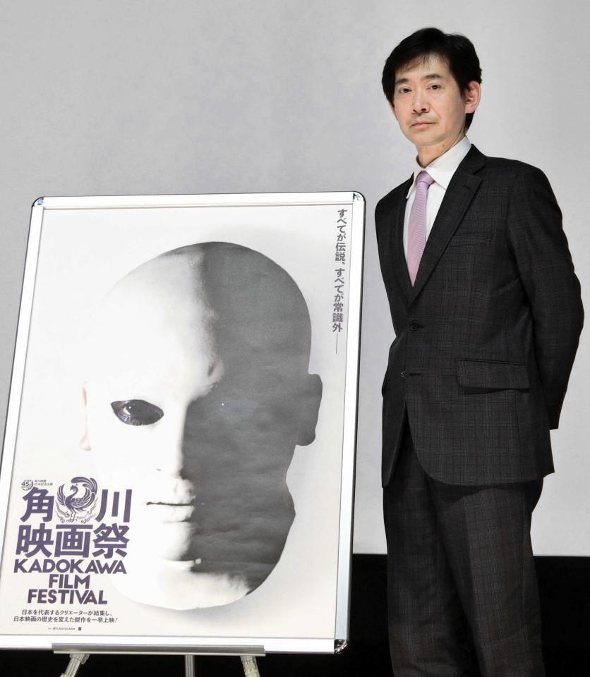 　「時をかける少女」のトークイベントに出席した高柳良一氏（２０２１年）