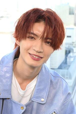 　原因は自分にある。の杢代和人（撮影・堀内翔）