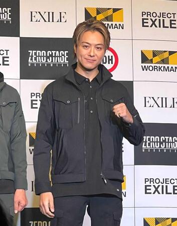 　作業服姿で登場したＴＡＫＡＨＩＲＯ