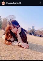 　いぜんのインスタグラム（＠ｔｈｏｕｓａｎｄｍｏｎｅｙ９８）より