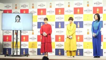 　（左から）ビデオメッセージを残した松たか子、伊藤沙莉、杉咲花、河合優実