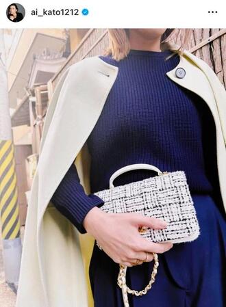 　加藤あいのインスタグラム＠ａｉ＿ｋａｔｏ１２１２より