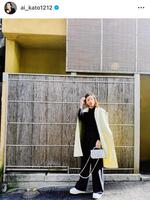 　加藤あいのインスタグラム＠ａｉ＿ｋａｔｏ１２１２より