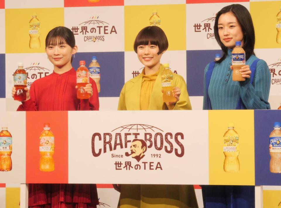 　イベントに出席した伊藤沙莉、杉咲花、河合優実