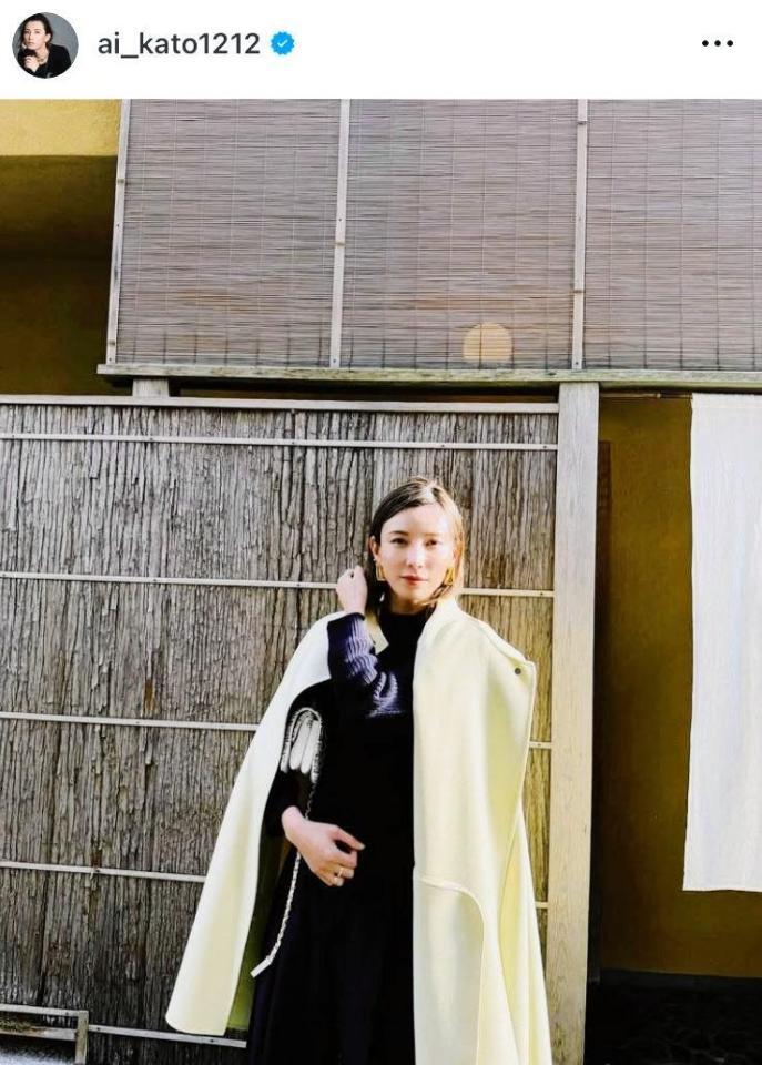 　加藤あいのインスタグラム＠ａｉ＿ｋａｔｏ１２１２より
