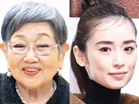 　泉ピン子（左）と泉里香