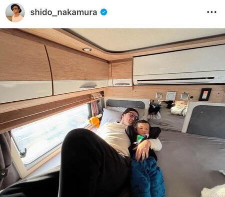 　キャンピングカーの車内。１月２日付の中村獅童のインスタグラム＠ｓｈｉｄｏ＿ｎａｋａｍｕｒａより