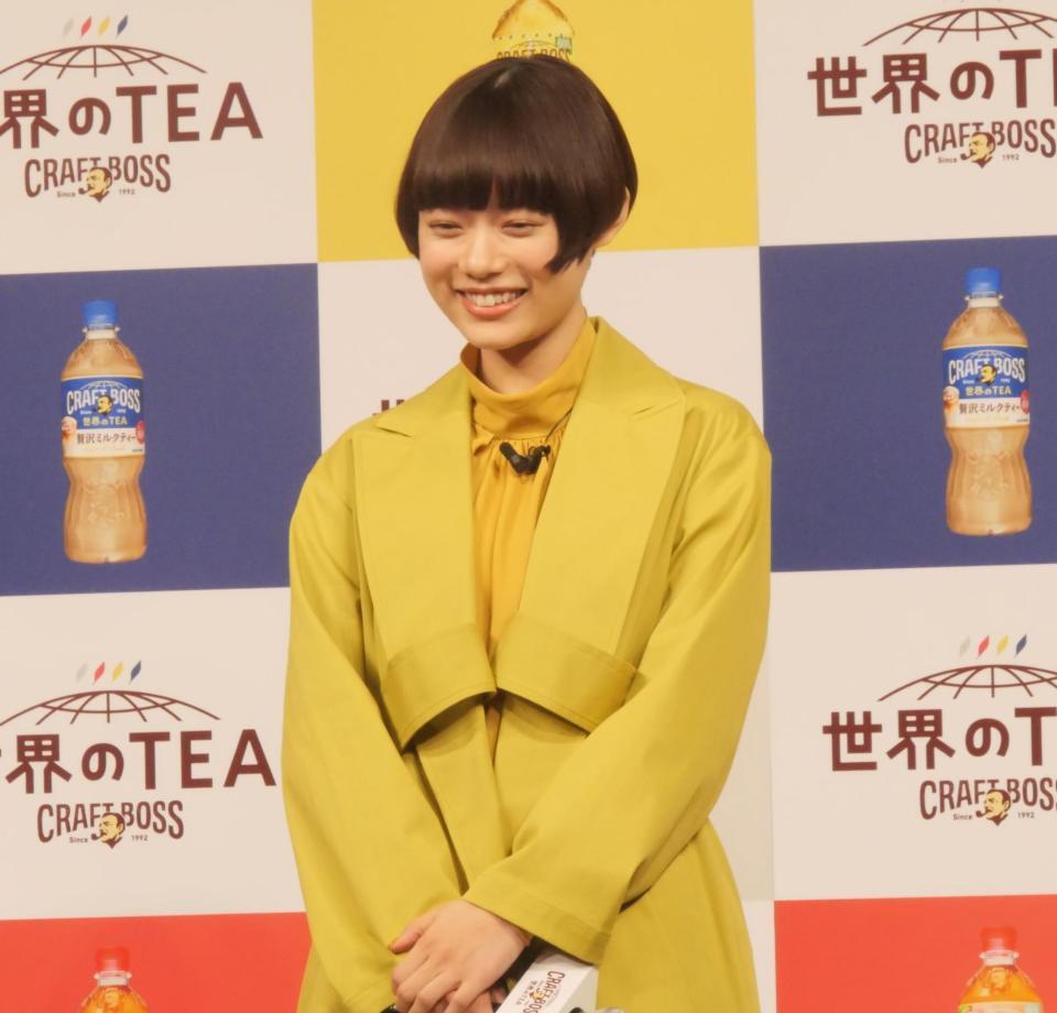 　イベントに出席した杉咲花