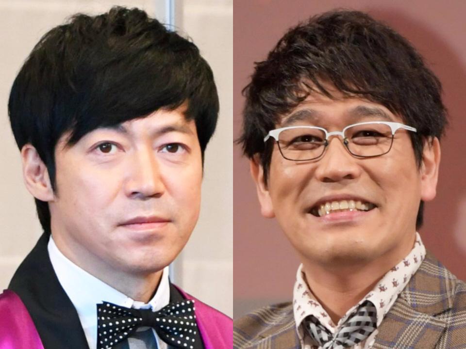 　東貴博（左）と古坂大魔王