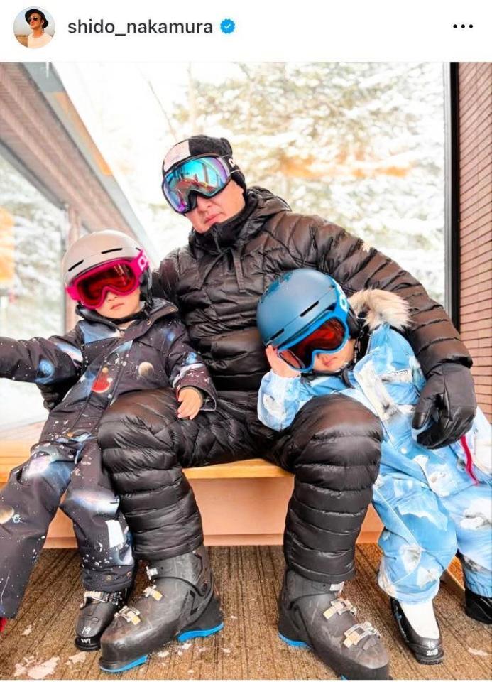 　北海道旅！中村獅童のインスタグラム＠ｓｈｉｄｏ＿ｎａｋａｍｕｒａより