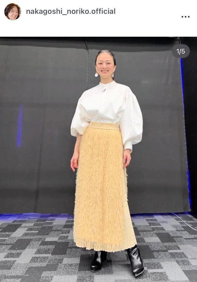 　２月８日付の中越典子のインスタグラム＠ｎａｋａｇｏｓｈｉ＿ｎｏｒｉｋｏ．ｏｆｆｉｃｉａｌより