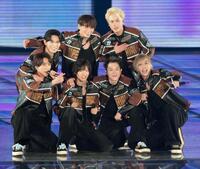 　「ｔｏ　ＨＥＲＯｅｓ　～ＴＯＢＥ　２ｎｄ　Ｓｕｐｅｒ　Ｌｉｖｅ～」でパフォーマンスするＩＭＰ．（撮影・伊藤笙子）