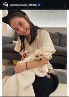 　佐々木希インスタグラム（＠ｎｏｚｏｍｉｓａｓａｋｉ＿ｏｆｆｉｃｉａｌ）より。