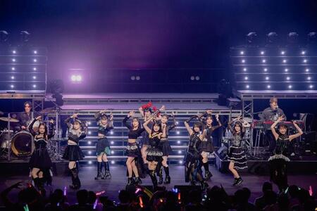 　デビュー１０周年記念ライブを開催したつばきファクトリー