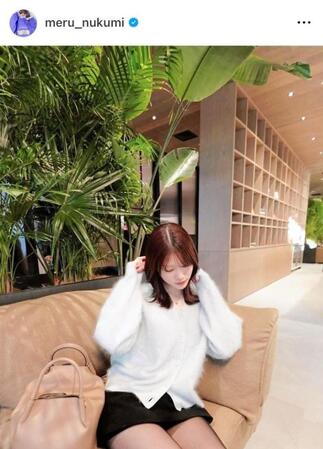 生見愛瑠のインスタグラム＠ｍｅｒｕ＿ｎｕｋｕｍｉから