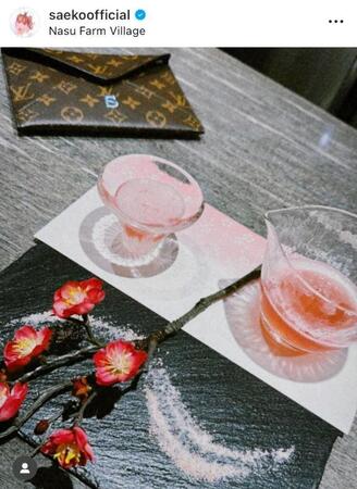 紗栄子のインスタグラム＠ｓａｅｋｏｏｆｆｉｃｉａｌより